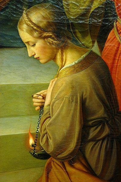 Friedrich Wilhelm Schadow The Parable of the Wise and Foolish Virgins china oil painting image